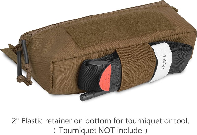 PETAC GEAR Tactical Mini Drop Pouch Fanny Pack Tool Pouch for Tactial Vest Chest Rig - Image 2